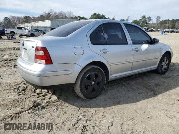 2004 Volkswagen Jetta GLS with VIN 3VWSR69M24M123449, listed as a Copart auction lot 48115325 with 302,443 mi miles and Salvage title. Bid and sale history available at DreamBid. Image 3.