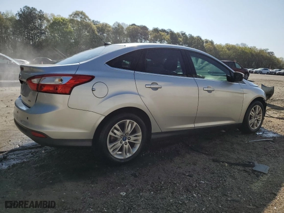 2012 Ford Focus SEL with VIN 1FAHP3H25CL303757, listed as a Copart auction lot 50592775 with 140,466 mi miles and Salvage Title. Bid and sale history available at carsss.com. Image 3.