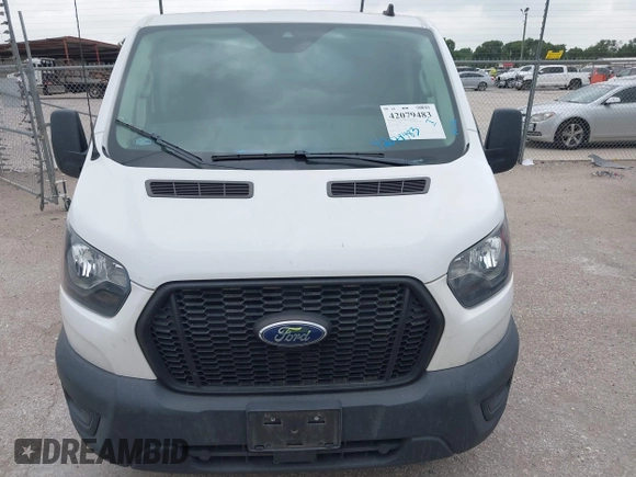2021 Ford Transit Cargo with VIN 1FTYE1Y83MKA75144, listed as a IAAI auction lot 42079483 with 45,671 mi miles. Bid and sale history available at carsss.com. Image 12.