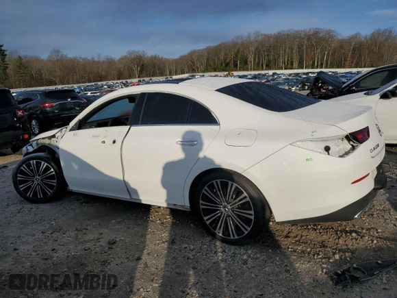 2023 Mercedes-Benz CLA 250 z VIN W1K5J4HB1PN415041, wystawiony jako Copart lot #81901904 z przebiegiem 36 154 mil mil oraz Szkoda całkowita • Salvage title. Historia ofert i sprzedaży dostępna na DreamBid. Obrazek 2.
