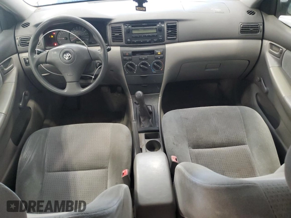 2007 Toyota Corolla CE with VIN 1NXBR32E57Z869779, listed as a Copart auction lot 52395595 with 168,794 mi miles and Clean Title. Bid and sale history available at DreamBid. Image 8.