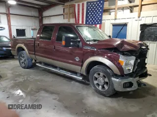 2011 Ford Super Duty F-250 SRW XL with VIN 1FT7W2AT7BEC34997, listed as a Copart auction lot 82990994 with 94,905 mi miles and Salvage Title. Bid and sale history available at carsss.com. Image 4.