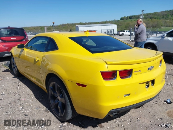 2012 Chevrolet Camaro 2LT with VIN 2G1FC1E30C9209350, listed as a IAAI auction lot 42031034 with 118,368 mi miles and . Bid and sale history available at DreamBid. Image 3.