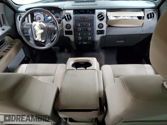 2009 Ford F-150 XL with VIN 1FTPW14V09FB11277, listed as a Copart auction lot 59531415 with 186,572 mi miles and Salvage title. Bid and sale history available at DreamBid. Image 8.