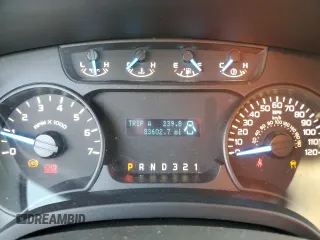 2013 Ford F-150 XL with VIN 1FTMF1CM8DFC21031, listed as a Copart auction lot 83621154 with 83,602 mi miles and Salvage Title. Bid and sale history available at carsss.com. Image 9.