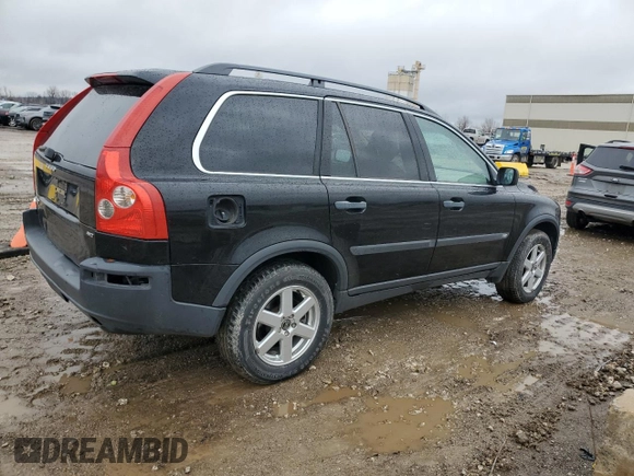 2005 Volvo XC90 with VIN YV1CZ592951210337, listed as a Copart auction lot 86804364 with 172,398 mi miles and Salvage Title. Bid and sale history available at carsss.com. Image 3.