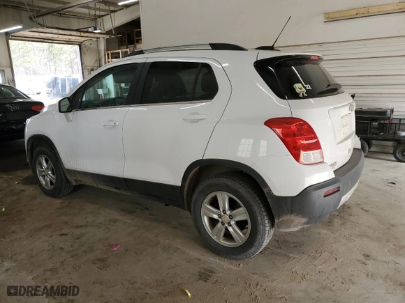 2015 Chevrolet Trax LT with VIN 3GNCJRSB5FL243352, listed as a Copart auction lot 49442475 with 90,783 mi miles and Salvage Title. Bid and sale history available at carsss.com. Image 2.
