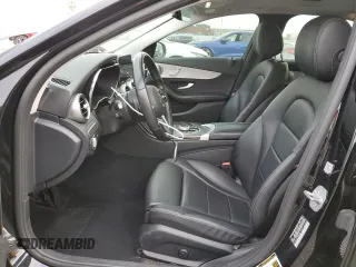 2021 Mercedes-Benz C 300 with VIN W1KWF8DB4MR610817, listed as a Copart auction lot 57913455 with 40,810 mi miles and Salvage title. Bid and sale history available at DreamBid. Image 7.