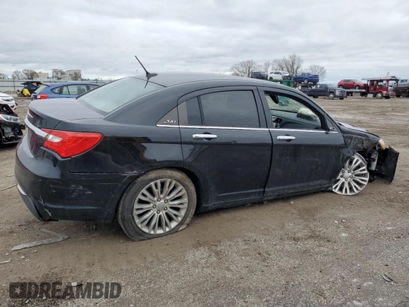 2011 Chrysler 200 Limited with VIN 1C3BC2FB8BN604975, listed as a Copart auction lot 81514224 with 139,368 mi miles and Salvage Title. Bid and sale history available at DreamBid. Image 3.