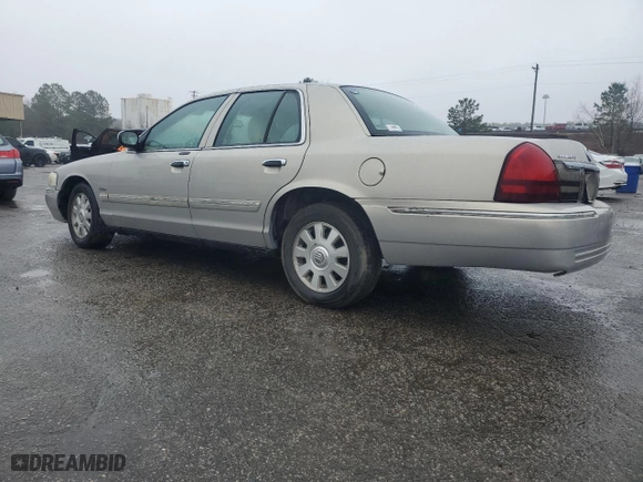 2010 Mercury Grand Marquis LS with VIN 2MEBM7FV7AX621990, listed as a Copart auction lot 45052595 with 98,388 mi miles and Salvage Title. Bid and sale history available at carsss.com. Image 2.