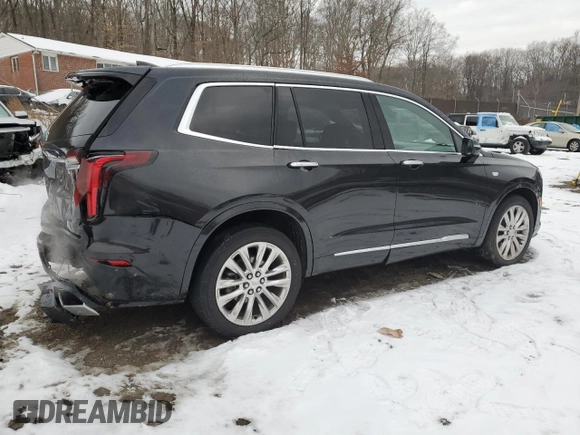 2020 Cadillac XT6 AWD Premium Luxury z VIN 1GYKPDRS7LZ124714, wystawiony jako Copart lot #41449365 z przebiegiem 48 918 mil mil oraz Szkoda całkowita • Salvage title. Historia ofert i sprzedaży dostępna na DreamBid. Obrazek 3.
