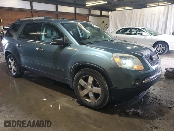 2010 GMC Acadia SLT1 z VIN 1GKLVMED2AJ140486, wystawiony jako Copart lot #55735155 z przebiegiem 185 154 mil mil oraz Szkoda całkowita • Salvage title. Historia ofert i sprzedaży dostępna na DreamBid. Obrazek 4.