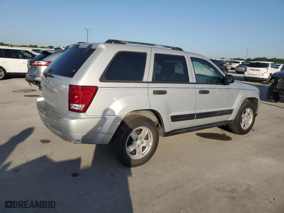 2006 Jeep Grand Cherokee Laredo with VIN 1J4GR48K96C140549, listed as a Copart auction lot 49876955 with 161,575 mi miles and Salvage Title. Bid and sale history available at carsss.com. Image 3.