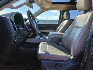 2021 Ford Expedition Max XLT with VIN 1FMJK1JT7MEA37984, listed as a Copart auction lot 43657695 with 38,259 mi miles and Salvage Title. Bid and sale history available at DreamBid. Image 7.