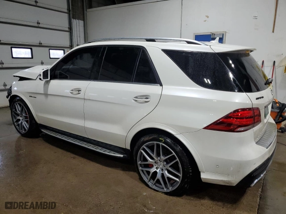 2017 Mercedes-Benz GLE with VIN 4JGDA7FB0HA891389, listed as a Copart auction lot 86385514 with NaN miles and Salvage Title. Bid and sale history available at carsss.com. Image 2.