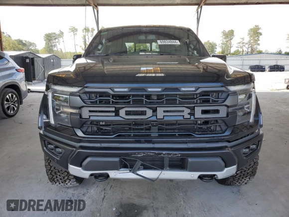 2024 Ford F-150 Raptor with VIN 1FTFW1RG7RFA04247, listed as a Copart auction lot 69034844 with 2,058 mi miles and Salvage Title. Bid and sale history available at DreamBid. Image 5.