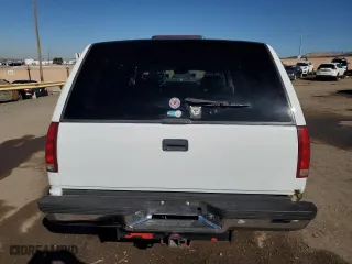 1997 Chevrolet Tahoe with VIN 1GNEK13R2VJ325435, listed as a Copart auction lot 78209554 with 213,388 mi miles and Non Repairable. Bid and sale history available at carsss.com. Image 6.