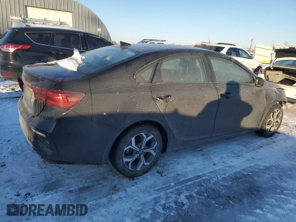 2021 Kia Forte FE with VIN 3KPF24ADXME412081, listed as a Copart auction lot 41478885 with 35,978 mi miles and Salvage Title. Bid and sale history available at carsss.com. Image 3.