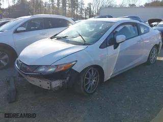 2014 Honda Civic Coupe LX with VIN 2HGFG3B55EH509344, listed as a IAAI auction lot 41590476 with 1 mi miles. Bid and sale history available at carsss.com. Image 16.