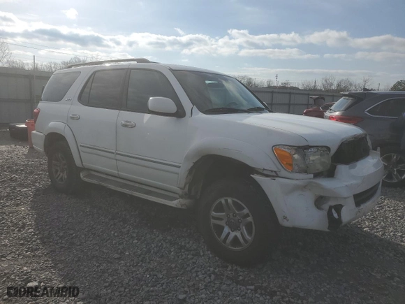 2006 Toyota Sequoia SR5 with VIN 5TDZT34AX6S276744, listed as a Copart auction lot 45475485 with 227,350 mi miles and Salvage Title. Bid and sale history available at carsss.com. Image 4.