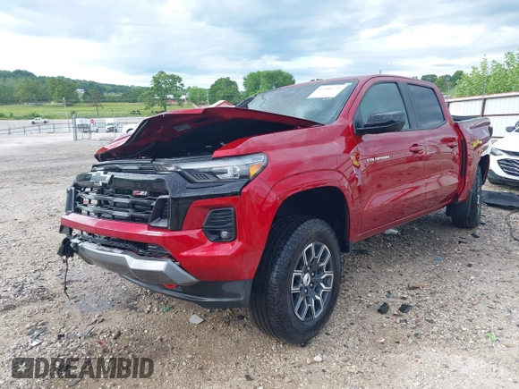 2023 Chevrolet Colorado 4WD Z71 z VIN 1GCPTDEK5P1229334, wystawiony jako IAAI lot #42201772 z przebiegiem Nie podano mil oraz . Historia ofert i sprzedaży dostępna na DreamBid. Obrazek 2.