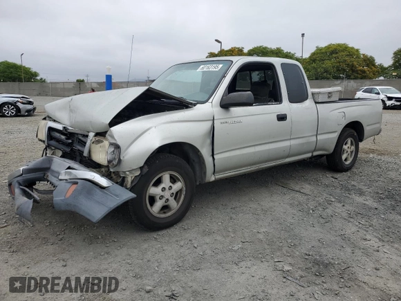 2000 Toyota Tacoma with VIN 4TAVN52N6YZ664111, listed as a Copart auction lot 60163195 with 315,732 mi miles and Salvage title. Bid and sale history available at DreamBid. Image 1.