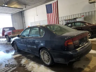 2004 Subaru Legacy Sedan (Natl) L with VIN 4S3BE625546206519, listed as a Copart auction lot 44302505 with 153,896 mi miles and Salvage Title. Bid and sale history available at carsss.com. Image 2.
