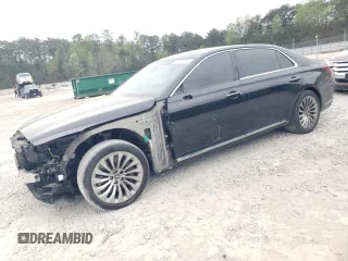 2018 Genesis G90 5.0L Ultimate with VIN KMHG54JH6JU040553, listed as a Copart auction lot 50723175 with 86,334 mi miles and Salvage Title. Bid and sale history available at carsss.com. Image 1.