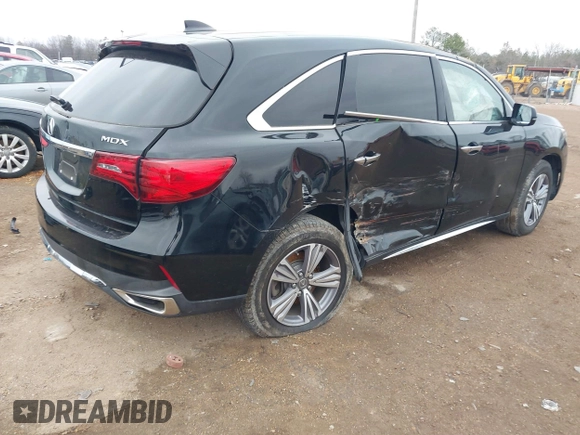 2020 Acura MDX with VIN 5J8YD3H39LL017701, listed as a IAAI auction lot 41486888 with 21,687 mi miles. Bid and sale history available at carsss.com. Image 4.