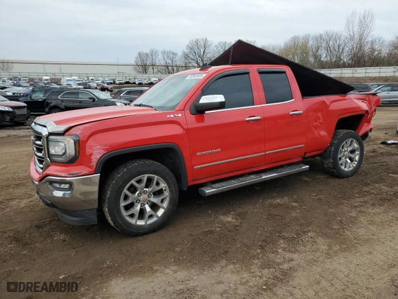 2017 GMC Sierra 1500 SLT with VIN 1GTV2NEC9HZ100105, listed as a Copart auction lot 48943935 with 218,204 mi miles and Clean Title. Bid and sale history available at carsss.com. Image 1.