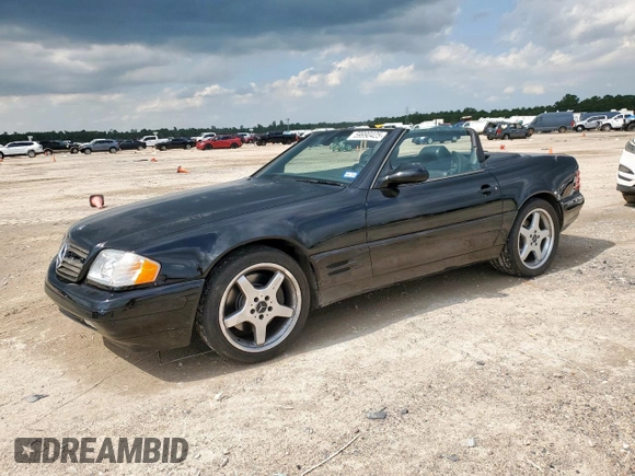 1999 Mercedes-Benz SL 500 z VIN WDBFA68F6XF174406, wystawiony jako Copart lot #59990425 z przebiegiem 87 234 mil mil oraz Szkoda całkowita • Salvage title. Historia ofert i sprzedaży dostępna na DreamBid. Obrazek 1.