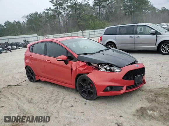 2015 Ford Fiesta ST with VIN 3FADP4GX7FM148407, listed as a Copart auction lot 46087425 with 108,616 mi miles and Clean Title. Bid and sale history available at carsss.com. Image 11.