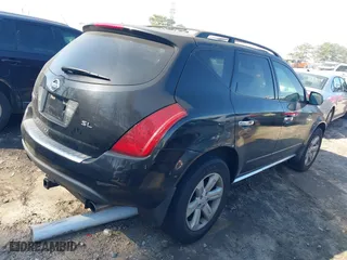 2006 Nissan Murano SL with VIN JN8AZ08W26W537045, listed as a IAAI auction lot 41789681 with 156,286 mi miles. Bid and sale history available at carsss.com. Image 4.