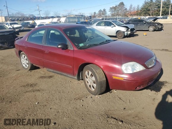 2005 Mercury Sable GS with VIN 1MEFM50U25A602364, listed as a Copart auction lot 87588115 with 139,738 mi miles and Salvage title. Bid and sale history available at DreamBid. Image 4.