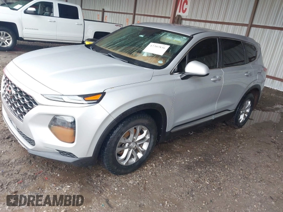 2020 Hyundai Santa Fe SE with VIN 5NMS2CAD6LH167246, listed as a IAAI auction lot 42202836 with Not provided miles and . Bid and sale history available at DreamBid. Image 2.
