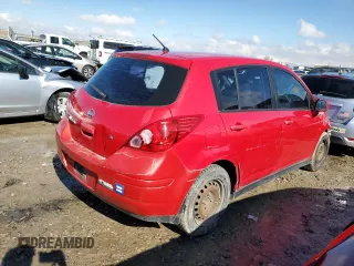 2007 Nissan Versa 1.8 S with VIN 3N1BC13EX7L434522, listed as a Copart auction lot 45294415 with 161,871 mi miles and Salvage Title. Bid and sale history available at carsss.com. Image 3.