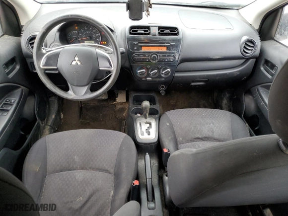 2017 Mitsubishi Mirage ES with VIN ML32A3HJ8HH013115, listed as a Copart auction lot 44993195 with 132,286 mi miles and Salvage Title. Bid and sale history available at carsss.com. Image 8.