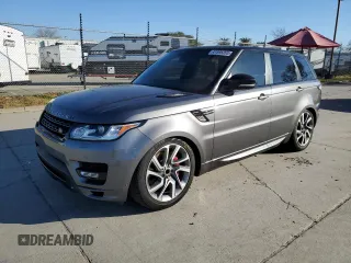 2015 Land Rover Range Rover Sport Autobiography with VIN SALWV2TF2FA511051, listed as a Copart auction lot 41895265 with Not provided miles and Salvage title. Bid and sale history available at DreamBid. Image 1.