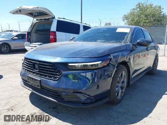 2024 Honda Accord EX with VIN 1HGCY1F3XRA089582, listed as a IAAI auction lot 42695996 with 2,618 mi miles and . Bid and sale history available at DreamBid. Image 17.