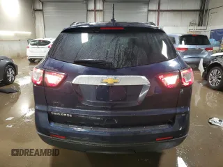 2017 Chevrolet Traverse LS with VIN 1GNKRFKD0HJ202206, listed as a Copart auction lot 49322785 with 81,559 mi miles and Salvage Title. Bid and sale history available at carsss.com. Image 6.