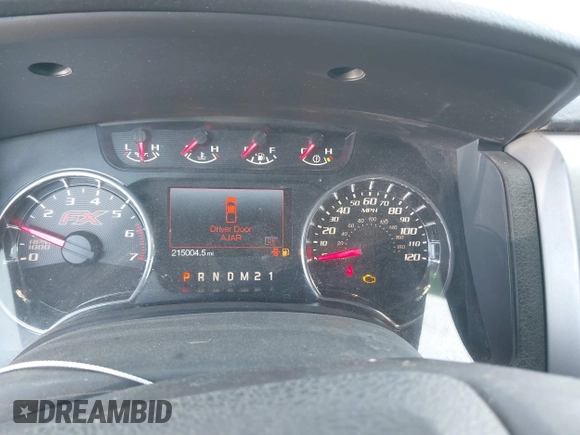 2014 Ford F-150 XL with VIN 1FTFW1CT5EKE30719, listed as a IAAI auction lot 42024407 with 215,004 mi miles and . Bid and sale history available at DreamBid. Image 7.
