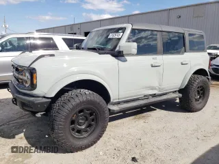 2022 Ford Bronco with VIN 1FMEE5BP9NLB91319, listed as a Copart auction lot 51629745 with 20,508 mi miles and Salvage Title. Bid and sale history available at carsss.com. Image 1.