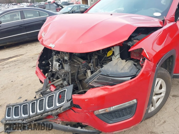 2019 Jeep Compass Sport с VIN 3C4NJCAB6KT726438, выставлен на аукционе IAAI как лот 41459110 с пробегом 125 000 миль миль и . История ставок и продаж доступна на DreamBid. Изображение 6.