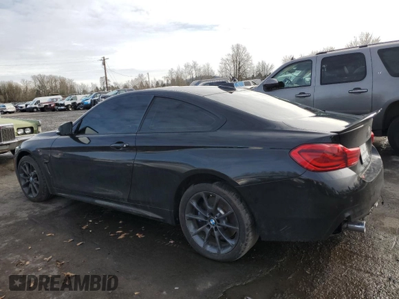 2019 BMW 4 Series 440i xDrive with VIN WBA4W9C59KAF98601, listed as a Copart auction lot 44260465 with 48,908 mi miles and Salvage title. Bid and sale history available at DreamBid. Image 2.