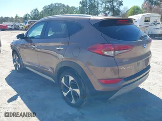 2017 Hyundai Tucson Sport with VIN KM8J3CA25HU347658, listed as a IAAI auction lot 41801178 with 92,857 mi miles. Bid and sale history available at carsss.com. Image 3.