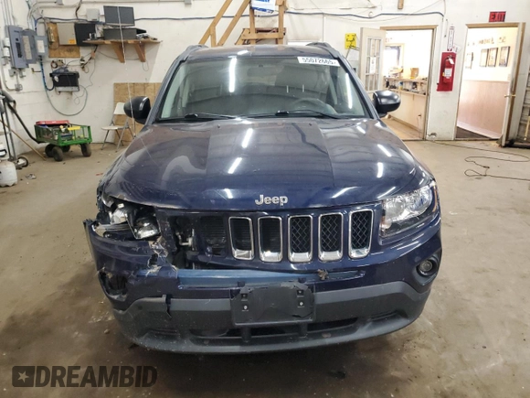2014 Jeep Compass Sport with VIN 1C4NJDBB0ED598518, listed as a Copart auction lot 55072665 with 128,141 mi miles and Salvage Title. Bid and sale history available at carsss.com. Image 5.