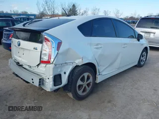 2015 Toyota Prius Four with VIN JTDKN3DU3F0428887, listed as a IAAI auction lot 41859852 with 108,595 mi miles. Bid and sale history available at carsss.com. Image 4.