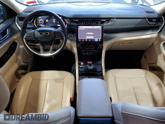 2021 Jeep Grand Cherokee Limited with VIN 1C4RJKBG6M8112156, listed as a Copart auction lot 48715225 with 31,115 mi miles and Salvage Title. Bid and sale history available at DreamBid. Image 8.