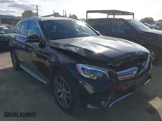2016 Mercedes-Benz GLC with VIN WDC0G4KBXGF054411, listed as a IAAI auction lot 41718754 with 91,224 mi miles. Bid and sale history available at carsss.com. Image 1.