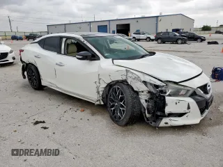 2016 Nissan Maxima S with VIN 1N4AA6AP5GC408105, listed as a Copart auction lot 59423595 with 97,608 mi miles and Salvage title. Bid and sale history available at DreamBid. Image 4.